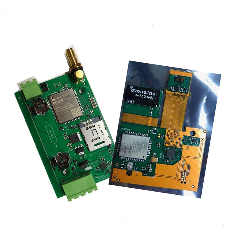 Konforme Beschichtung der PCB-Montage für die Automobilindustrie erfüllt die Anforderungen der Industrie Min. Loch 0,1 mm Dicke 0,4-3,4 mm