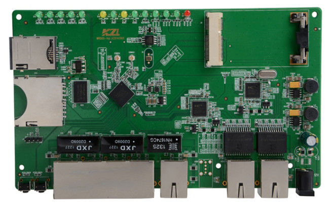 Prototyp PCB Komponenten Montage 1.6mm 2Schicht Druckplatte Montage Bleifrei Rohs