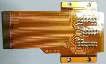 4 Schicht-Flex-PCB-Schaltkreise für Kunden mit flexiblen Schaltkreisen Hochfrequenz-PCB-Schaltkreise Aluminium BT Hartgold UL