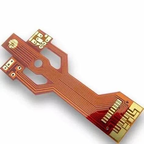 1/2 Unze Polyimid Flexible Pcb Fabrication Board Material PI Weiß gelb Lötmaskenwiderstand