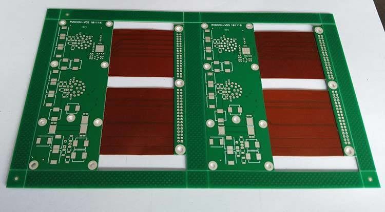 1/2 Unze Polyimid Flexible Pcb Fabrication Board Material PI Weiß gelb Lötmaskenwiderstand