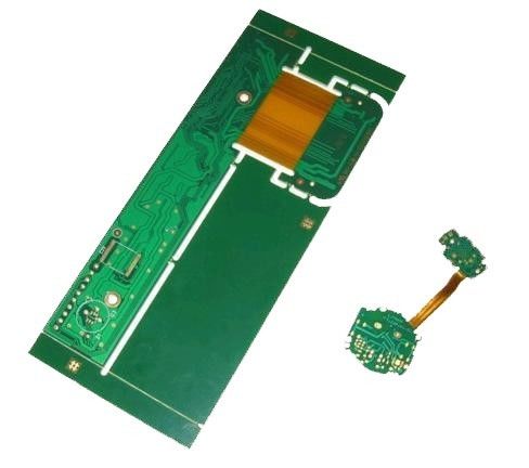 Rigid-Flex PCB Bare Board mit UL-Zertifizierung für EV und Impedanzkontrolle in schwarzer Seidenfarbe