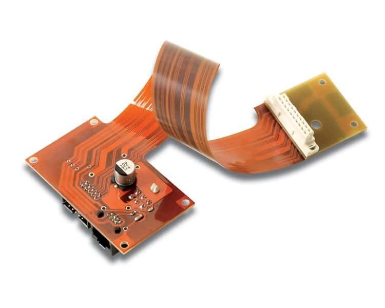 Rigid-Flex PCB Bare Board mit UL-Zertifizierung für EV und Impedanzkontrolle in schwarzer Seidenfarbe