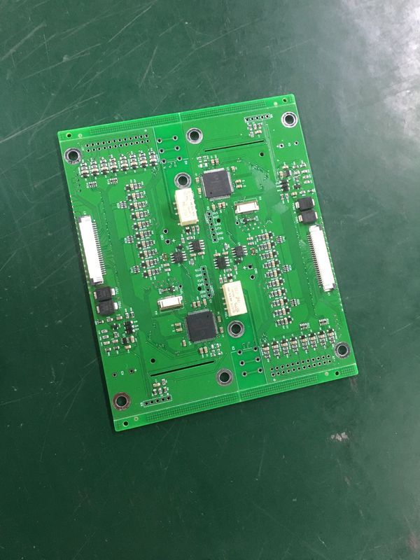 2 Schichten 2,4 mm schweres Kupfer 4OZ-PCB-Bare Board Stromschutz mit bleifreiem HASL FR4