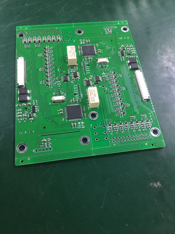Black Silkscreen RF4 Surface Mount PCB Montage für die Produktion von SMT Leiterplatten