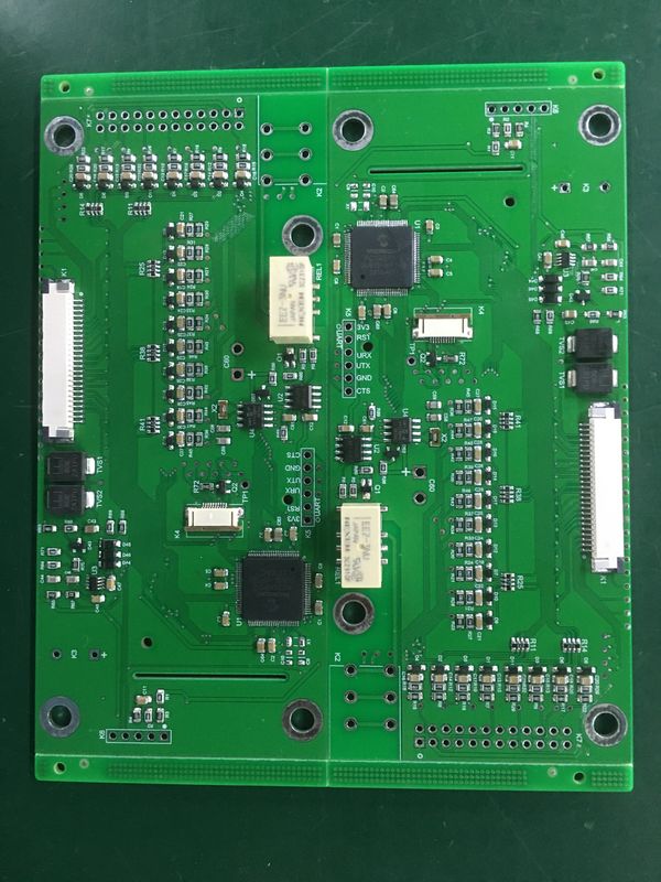 Black Silkscreen RF4 Surface Mount PCB Montage für die Produktion von SMT Leiterplatten