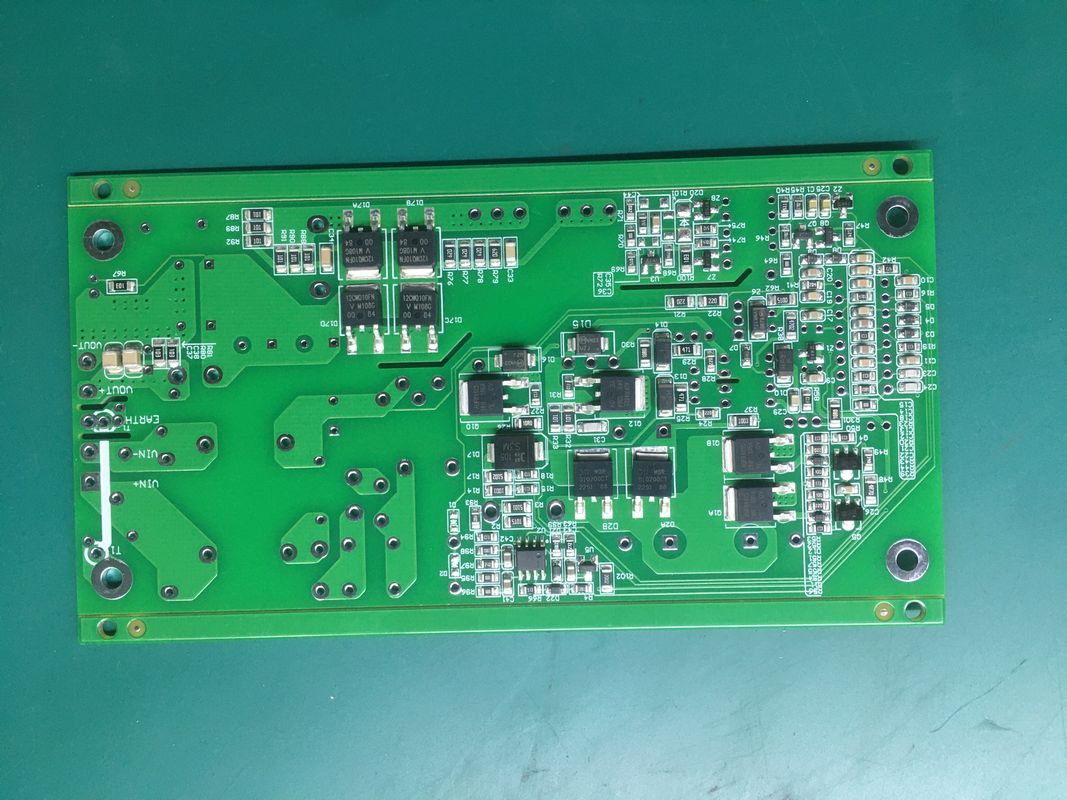 Black Silkscreen RF4 Surface Mount PCB Montage für die Produktion von SMT Leiterplatten