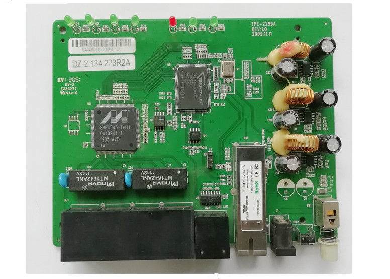4-Layer FR4 PCB Assembly for EV Prototypes with Lead-Free HASL