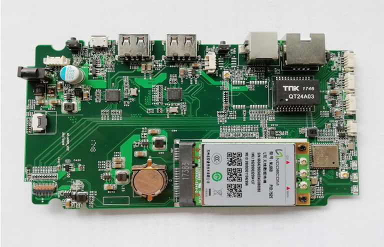 2-20 Schicht 2-seitige PCB-Montage Neue Energie PCBA Immersion Silber HASL ENIG OSP 6.0mm