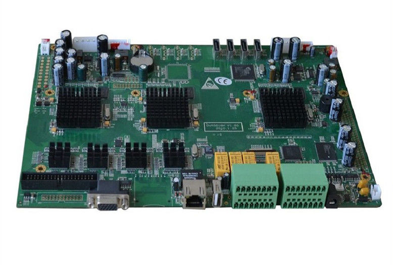 FR4 Automotive PCB Assembly mit Röntgenuntersuchung QFP und Bodenpolster der höchsten