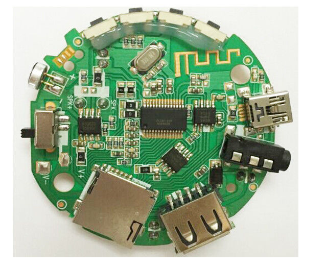 FR4 Automotive PCB Assembly mit Röntgenuntersuchung QFP und Bodenpolster der höchsten