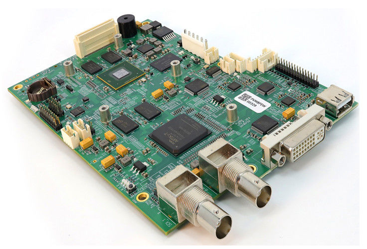 FR4 Automotive PCB Assembly mit Röntgenuntersuchung QFP und Bodenpolster der höchsten