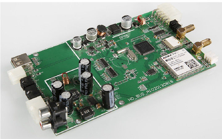 Automotive Pcba Bga PCB-Versammlung FR-4 ENIG FPC PCB Grüne Blaue Lötmaske 4mil Spur