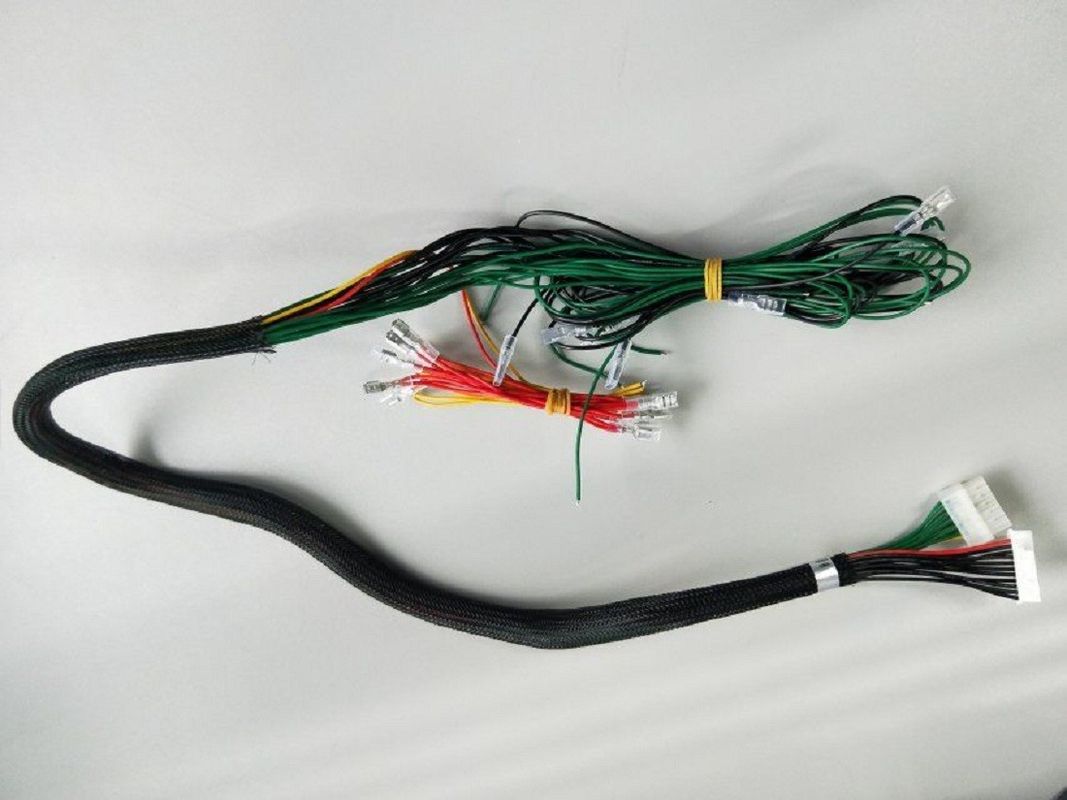 Molex-Kabel-Gurtmontage PVC-Jackett Flammschutzmittel 1,2 mm Pitch Connector 24AWG