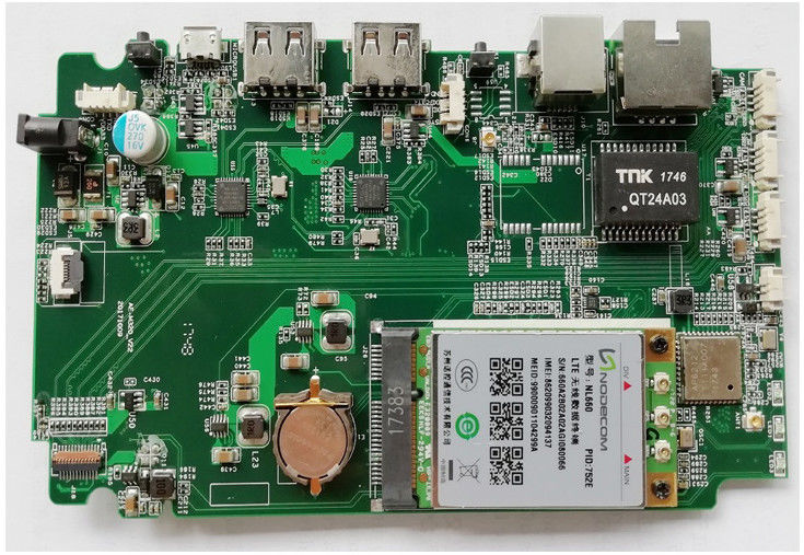 FR-4-PCB-Montage IPC-Klasse 2 oder 3 Standard 5-Schicht 4mil Line Quickturn-PCB