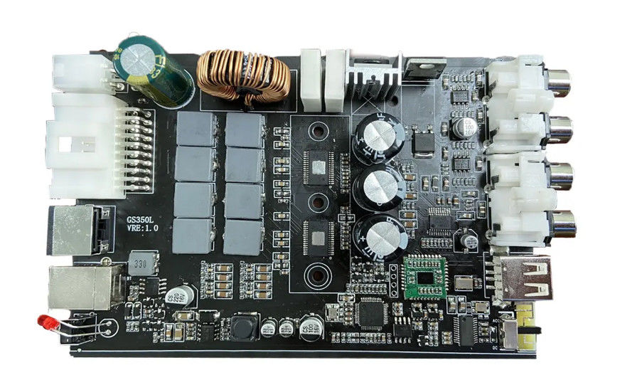 Elektronische PCB-Schaltplatte Grüne Seide Schlüsselfertige PCB-Montage ENIG 2U Immersion Gold IPC Klasse II/III