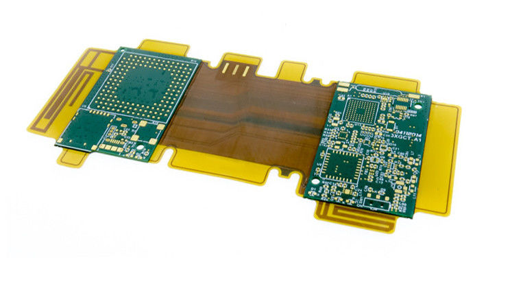 Elektronische PCB-Montage-Firma Silber 1-30L Impedanzsteuerung 100 Ohm Prozess Starrflex PCBA