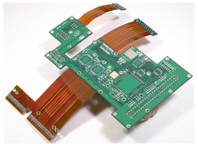 Elektronische PCB-Montage-Firma Silber 1-30L Impedanzsteuerung 100 Ohm Prozess Starrflex PCBA