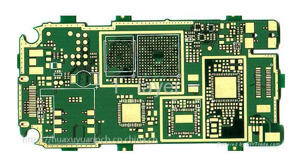 Immersion Gold PCB Montage für RCC Baustoff erreichen 0,2 mm 8mil Min Lochgröße
