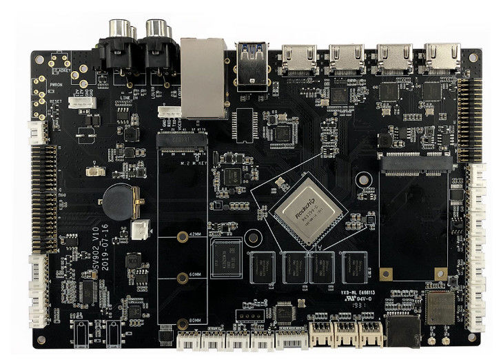 Schwarze Schnelldreh-Druckplattenmontage Prototyp 8-Schicht IPC-Klasse 2