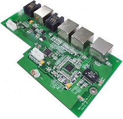 Zuverlässigkeit PCB-Bauwerkzeugen für die Fahrzeugindustrie mit LW/LS min. 0,05 mm und Green Solder Mask