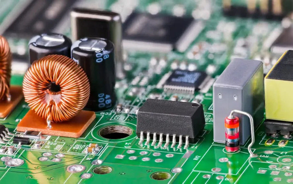 Advanced Energy Electronics Assembly PCB PCBA mit 2-4-6 Schichten und schwarzer Lötmaske