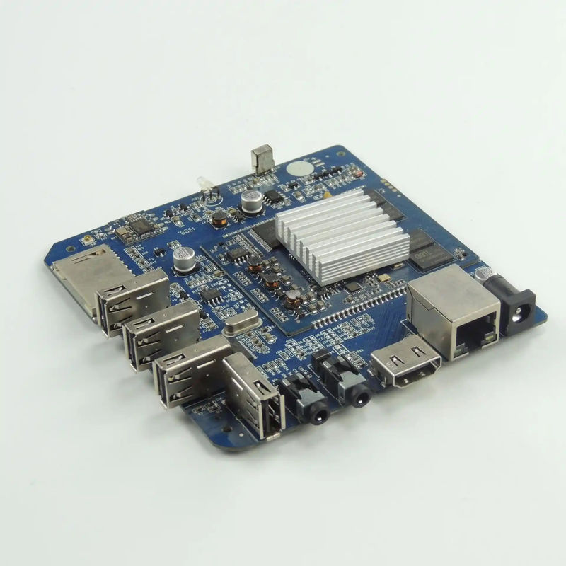 Ein-Stopp-Service für die Montage und den Einkauf von PCB-PCBA-Bauteilen für Eintauchen-Gold ENIG 2U IPC-Klasse II/III