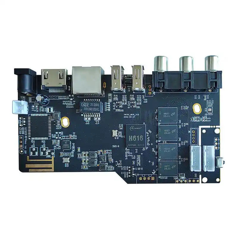 ENIG/OSP/HASL Oberflächenabschluss 8L-PCB-Baubaugruppe mit halogenfreiem Basismaterial und Röntgen-AOI