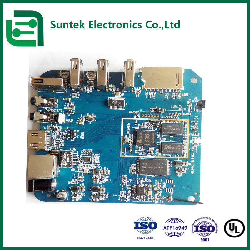 Industriesicherheit ROHS Medical PCB Assembly B Individualisiert mit Laserlochfüllung und Röntgenuntersuchung OFN