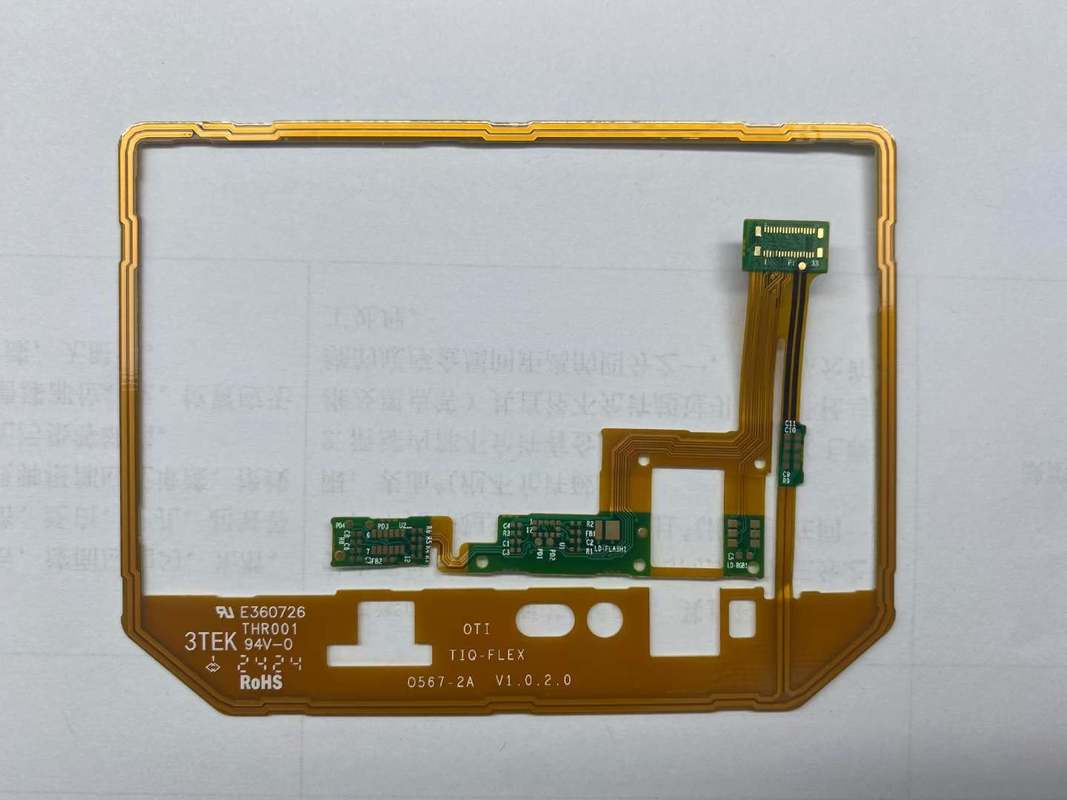 Elektronische PCB-Montagehersteller 1-30L Impedanzsteuerung 100 Ohm Prozess Starrflex PCBA