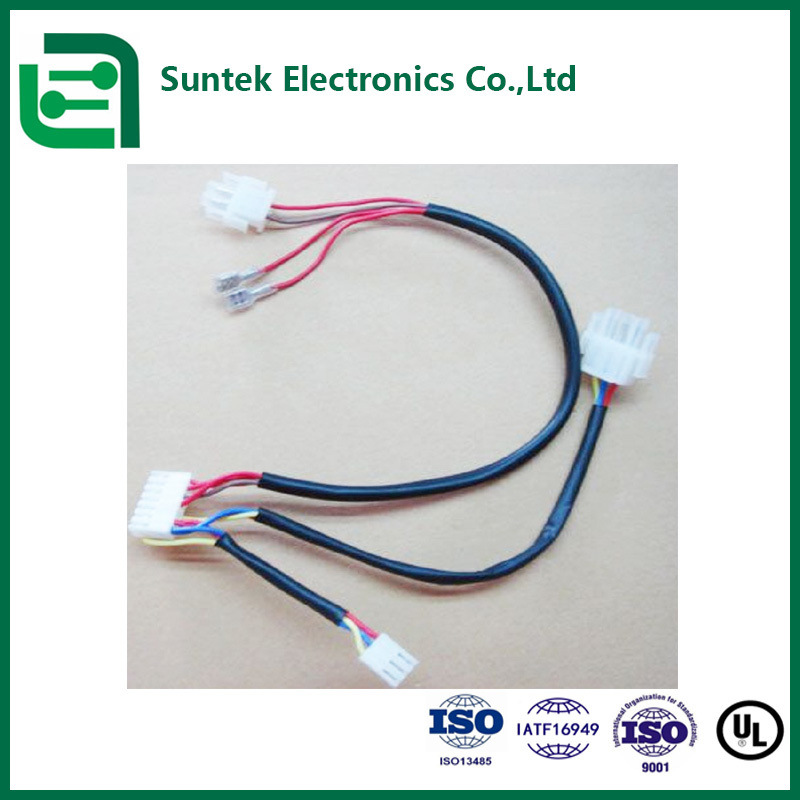 Custom Cable Assembly and Wire Harness with Testing Voltage 1000 V, Loop Resistance 280 Ohm, and Temperature Rating -40°C To 105°C