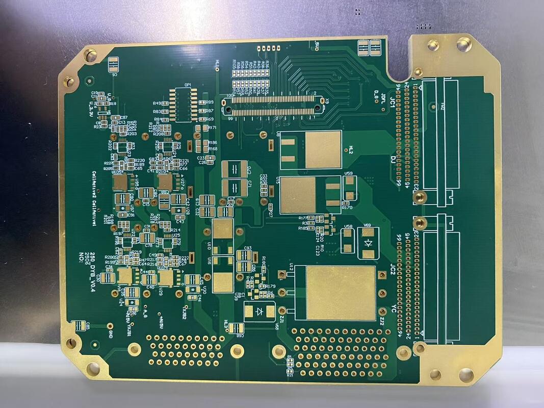 HDI-PCB-Kommunikations-PCB-Montage mit 6 Schichten und bleifreier Oberflächenveredelung für Kommunikationsnetze