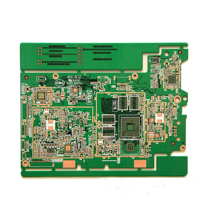 Hochdichte Mehrschicht Hdi Rigid Flex Pcb 6 Schicht ROHS UL Smt Pcba Hersteller