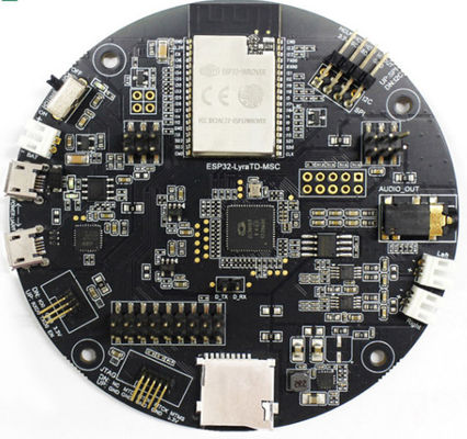 SMT Elektronische PCB-Montage Fertigung schneller Prototypen Schwarze Soldermaske