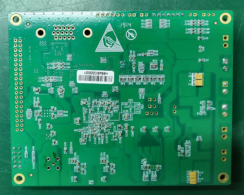 Kleinserien-PCB für Kommunikationsgeräte Elektronikmontage mit ENIG-Goldplattierung