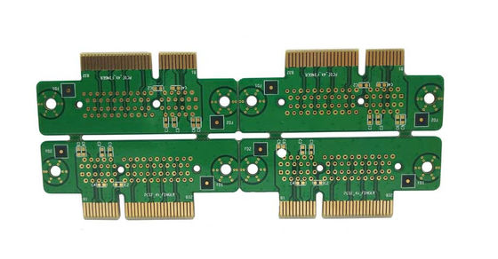 Bga Durch Loch PCB Montage Fabrik Eintauchen Gold ENIG 2U Gold Finger