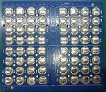 HASL Bleifreie Schlüsselfertige PCB-Montage FR4 Tg135 RoHs Blaue Soldermaske