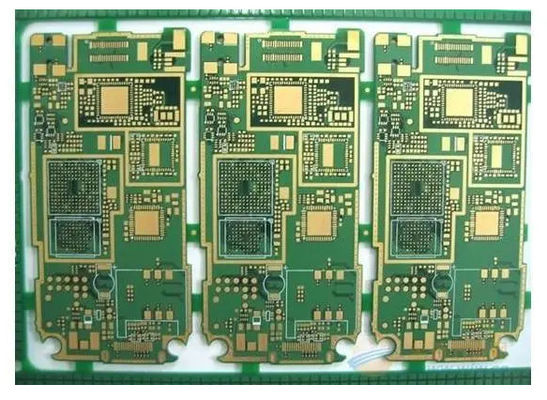 Immersion Gold PCB Montage für RCC Baustoff erreichen 0,2 mm 8mil Min Lochgröße