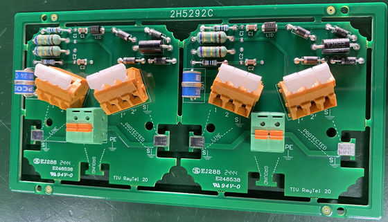 4 Schichten ENIG Oberflächenveredelung PCB-Leiterplatten für Kommunikationsanwendungen