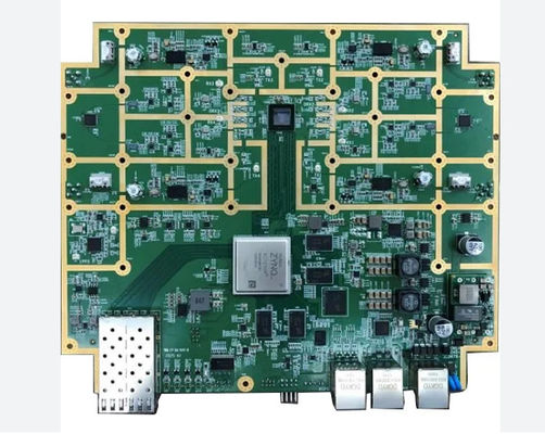 ENIG/OSP/HASL Oberflächenveredelung 6L-PCB-Bauwerk in China und Combadia mit halogenfreiem Grundmaterial und Röntgen-AOI