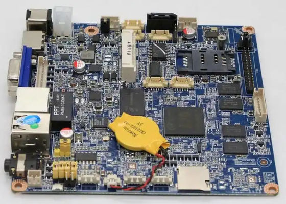 Material FR4 PCB auf Metallbasis ROHS ISO9001 SMT PCB Board ManufacturingFor Industrial Control Security