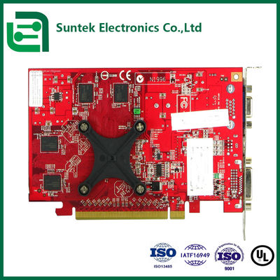 Hochgeschwindigkeits-Leiterplatte Goldfinger-Board 8L mit ENIG-Oberfläche