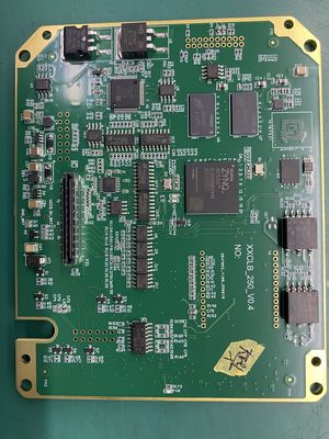 Lead or Lead Free Power Protection PCB Assembly with Green Solder Mask Color and RoHS Certification