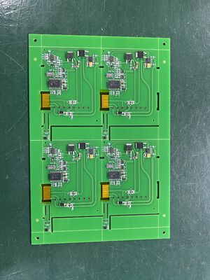 Stärke 0,3 mm 6 mm PCB-Produktionsanlage für Industrieanlagen mit gelber Soldermaske