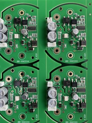 Red Solder Mask Surface Mount Technology Assembly Offering 100 Percent E test for Electronic Device Manufacturing Process