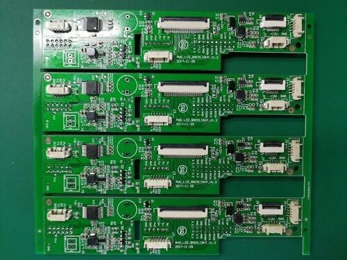 Oberflächenmontagetechnik Leiterplattenbestückung mit RoHS und halogenfrei